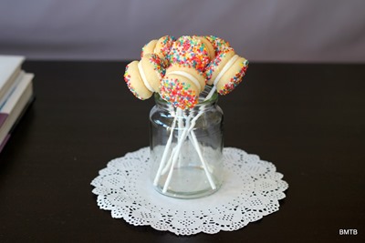 Sprinkle Cookie Pops