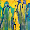"Getting Ready" Acrylic SOLD