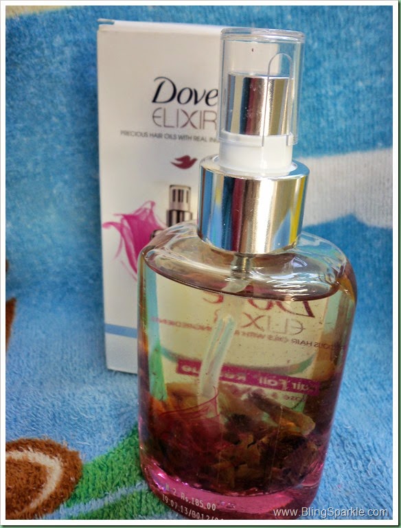 Dove Elixir Rose almond oil review