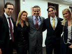 Juan Paysse, Maria Estrany, Bardia Mesbah, Miguel Riglos, Sabine Schweinzer. Gentileza: PabloCorradi