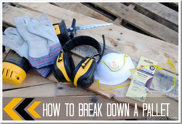 easy way to break down a pallet easy way to break down a pallet