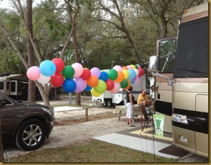 balloons outside