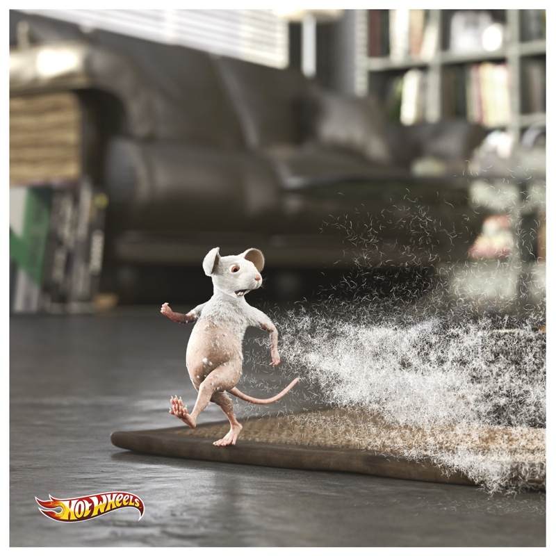 Hotwheels baldy