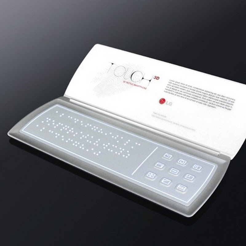 LG Touch Concept - Điện thoại thực tế ảo