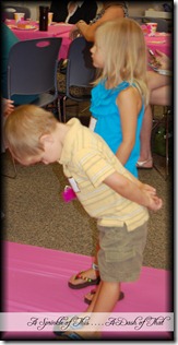Fancy Nancy Party ~ Learning to bow {A Sprinkle of This . . . . A Dash of That}