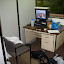 My cube. I got the make shift one with no real area to work.