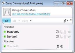 Lync SCAL - drag 3rd limited meeting Lync SCAL - drag 3rd limited meeting