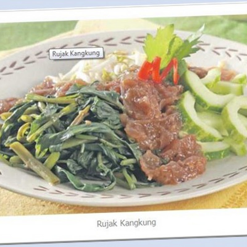 Resep Membuat Rujak Kangkung