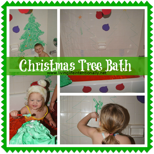 Christmas Tree Bath Christmas Tree Bath