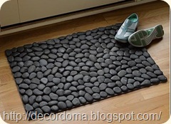 коврик из камней своими руками коврик из камней своими руками