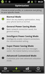 optimize android battery life