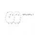 Twitter icon size W73xH73