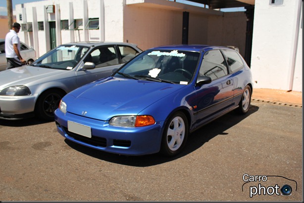 civic azul