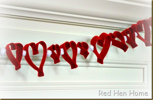 2013 Valentine bunting