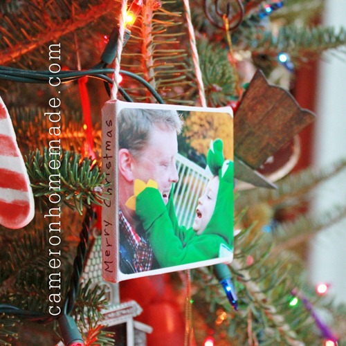 diy canvas ornament