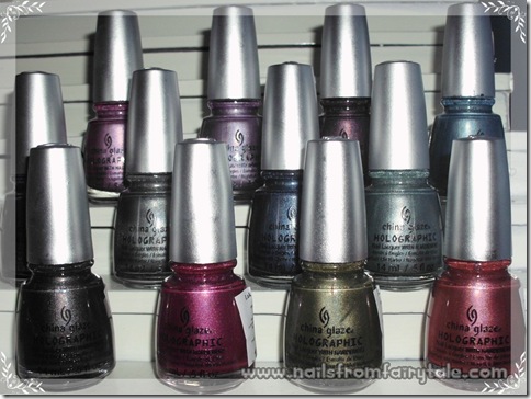 China Glaze HoloGlam Collection