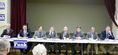 Political candidates from Iowa at the KNIA/KRLS candidates' forum