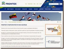 L'articolo di Frontex che smentisce Alfano
