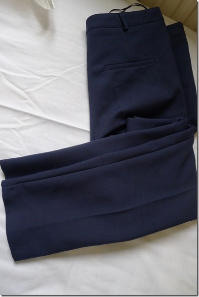navy blue formal pants