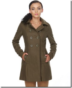 olive peacoat