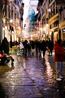 Night street in Florence