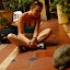 Back at Hostel Real; its one redeeming feature was the indiginous wildlife.