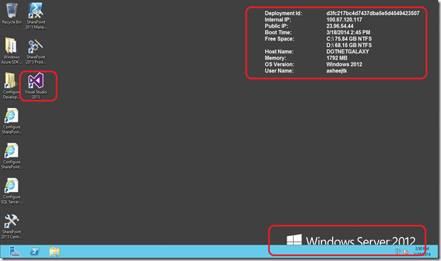 VM Created VM Created