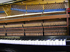 bechstein 9 upright piano Ebony