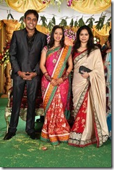 Singer Sunitha at Malavika Krishna Chaitanya Wedding Reception Photos