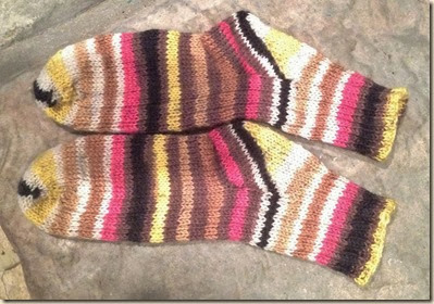 finished socks