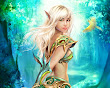 Elven Girl In Forest