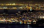 Coit tower at night