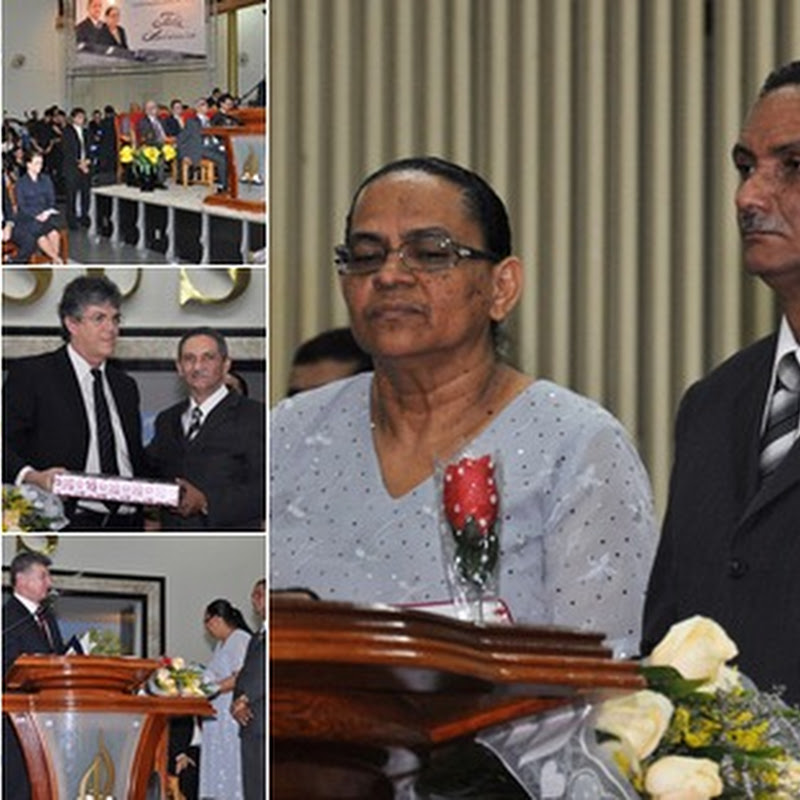 Governos estadual e municipal, e pastores presidentes de outros estados parabenizaram o Pastor José Carlos de Lima