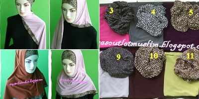 View Kerudung Segitiga Ciput Leopard Arya's Outlet