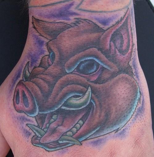 tattoo pig. Earl Funk Trinity Tattoo Pig