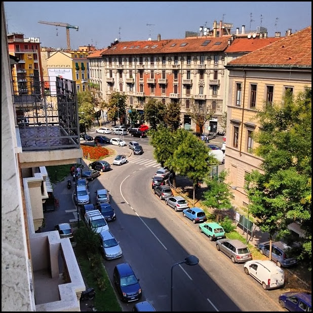 View from Hotel Palladio, Milan