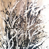 Les cordres de la terre 1999; kolaż rysunkowy / collage de dessin; 100x70 cm