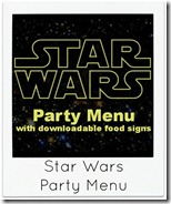 star wars menu