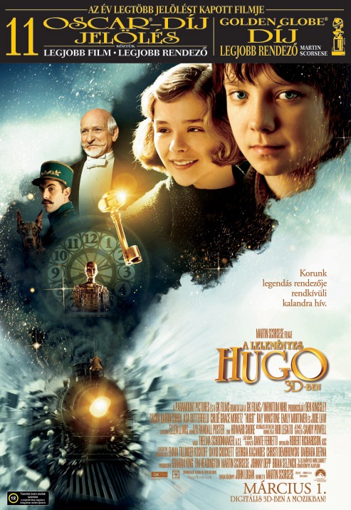 A leleményes Hugo magyar plakátja