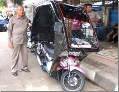 motor anti kehujanan