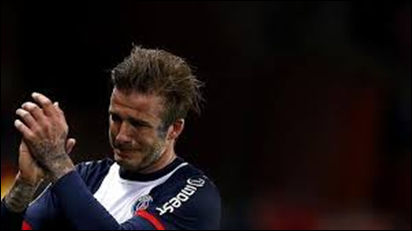Dazvid Beckham muy emocionado en su adiós al fútbol