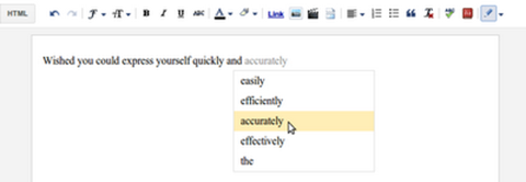 google scribe suggestions