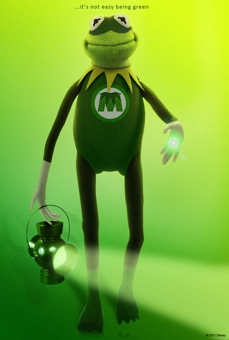 Muppets Zöld poszter
