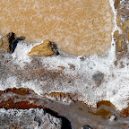 The beautiful copper water leaves salt deposits everywhere.