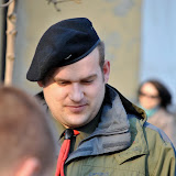 13.04.2010 - Warta pod pomnikiem marszałka Piłsudskiego