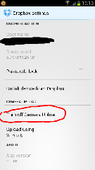 arasoft-solutions: How to turn off Auto upload in Dropbox (Android)