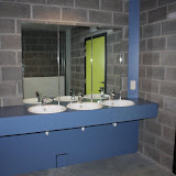 Afwerking sanitaire blok