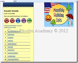 create list create list
