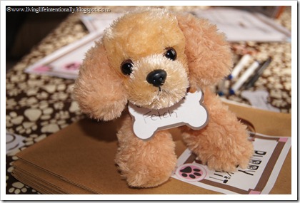 Super cute stuffed animal puppies for kids to adopt as a birthday party game Super cute stuffed animal puppies for kids to adopt as a birthday party game