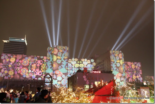 2010台北燈節(台北燈會)-市政府投射圖樣 2010台北燈節(台北燈會)-市政府投射圖樣